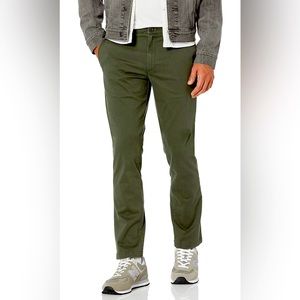 NWT Goodthreads Men's Slim-Fit Washed Comfort Stretch Chino Pant
